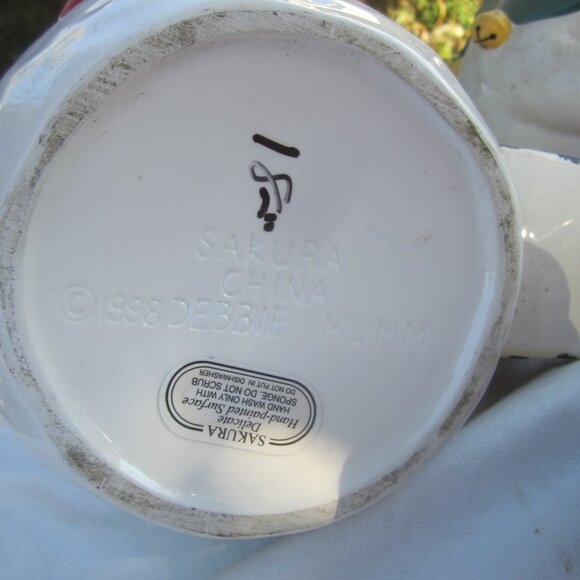 VTG SNOWMAN COOKIE JARS, DIFFERENT STYLES, ALL CERMIC PRICE IS EACH - Picture 12 of 15